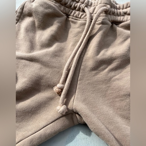 Men's YoungLA Joggers Beige Cargo Solid S City Street Gym Casual Athleisure - Picture 8 of 12